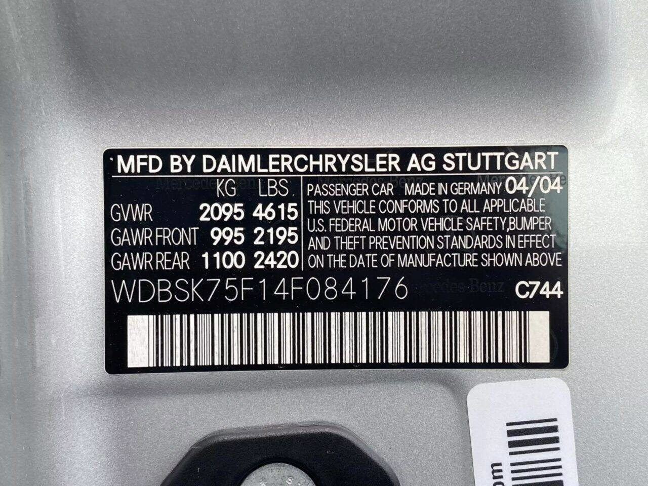 Used 2004 Mercedes-Benz SL 500 image 30