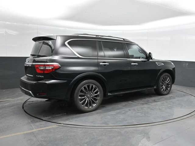 Used 2023 Nissan Armada Platinum w/ Captain's Chairs Package RWD image 3