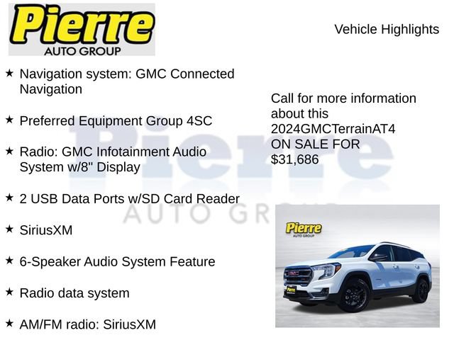 Used 2024 GMC Terrain AT4 w/ Tech Package AWD/4WD image 7