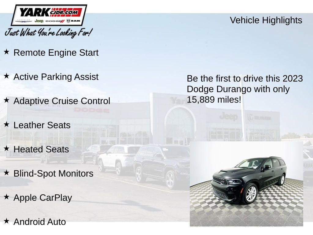 Certified 2023 Dodge Durango R/T image 13