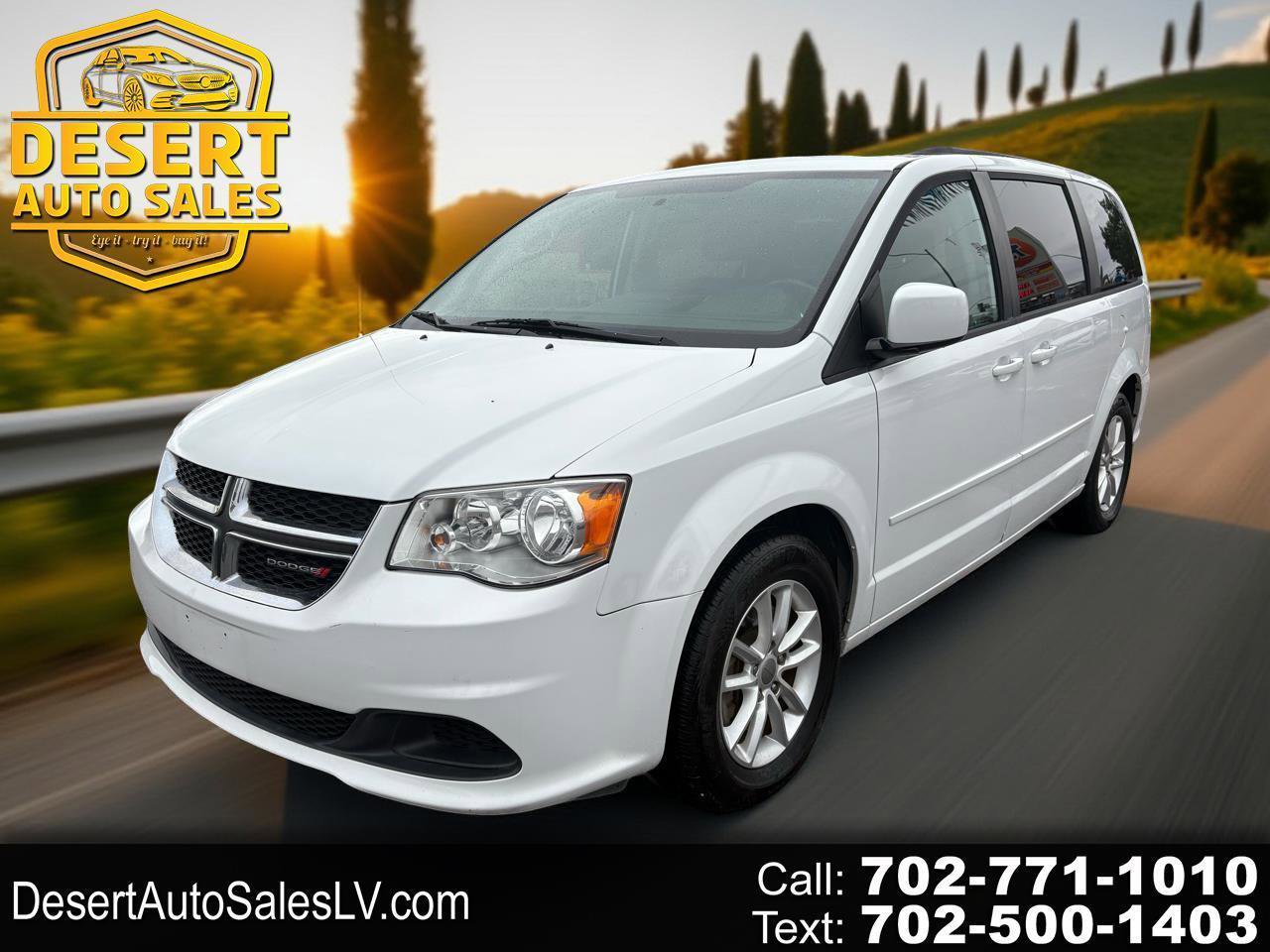 Used 2016 Dodge Grand Caravan SXT w/ Rear Park Assist Package FWD image 1