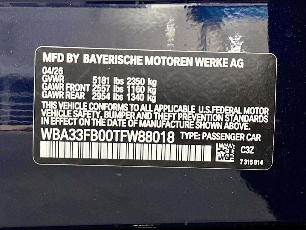 New 2026 BMW 430i xDrive w/ M Sport Package AWD/4WD image 34