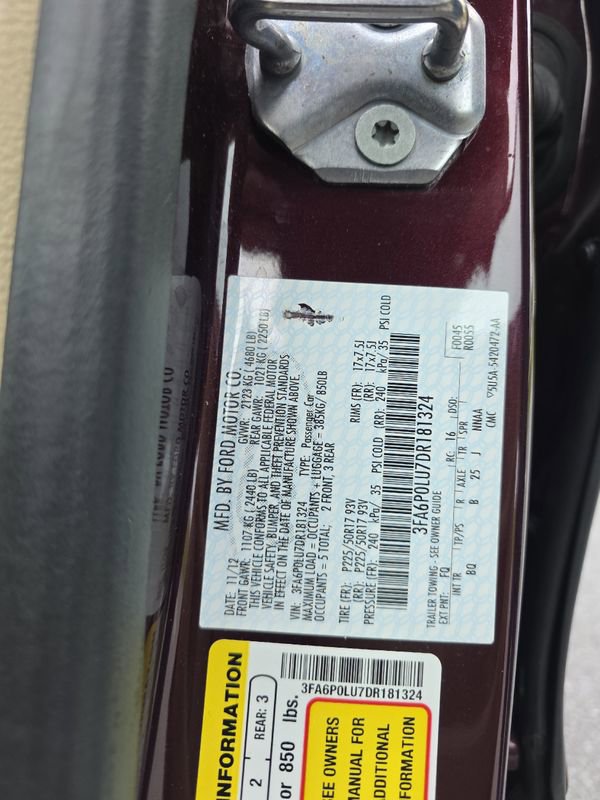 Used 2013 Ford Fusion SE FWD image 32