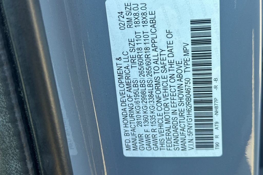 Certified 2024 Honda Pilot TrailSport image 37