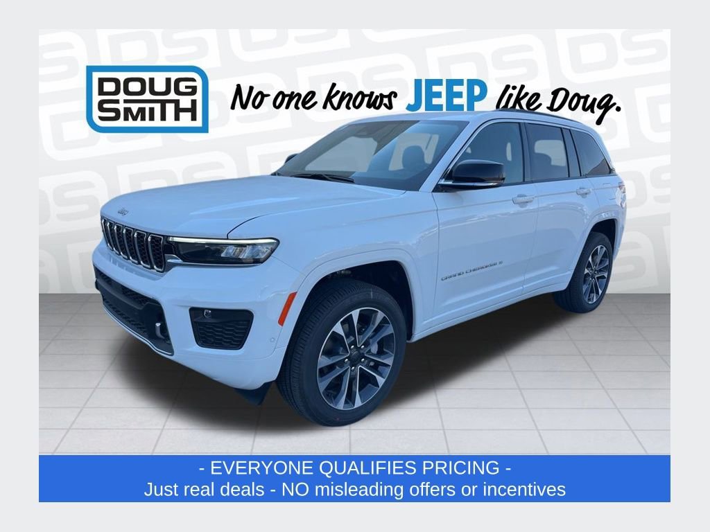 New 2025 Jeep Grand Cherokee Overland w/ Trailer Tow Package