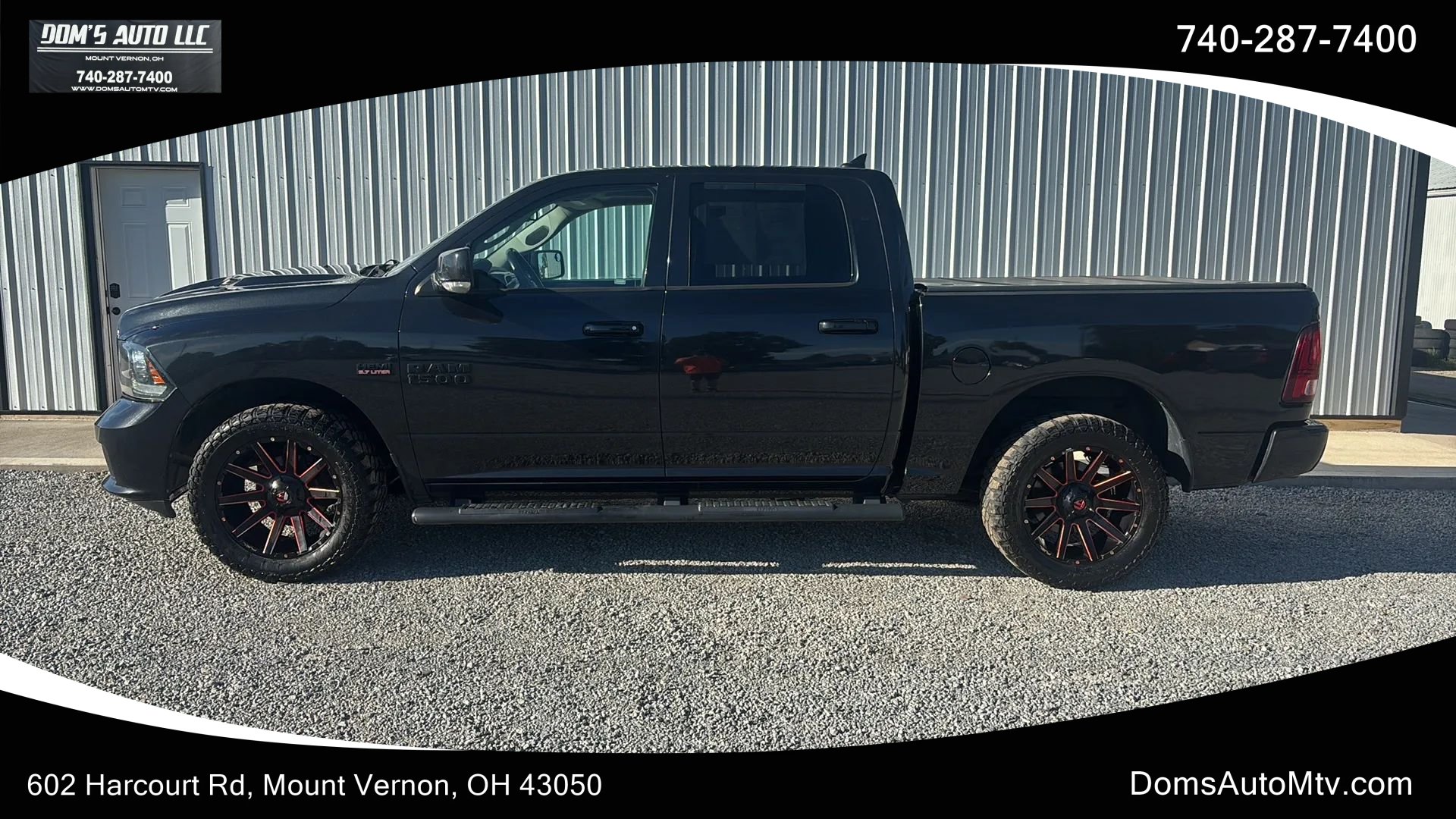 Used 2016 RAM 1500 Sport w/ Black Ram 1500 Sport Group