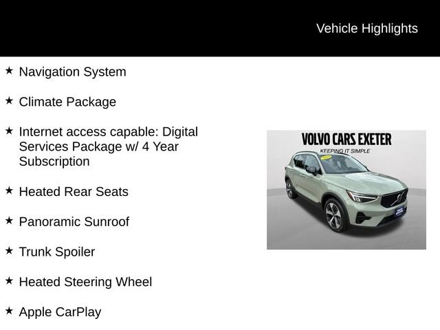 Certified 2024 Volvo XC40 B5 Core AWD/4WD image 5