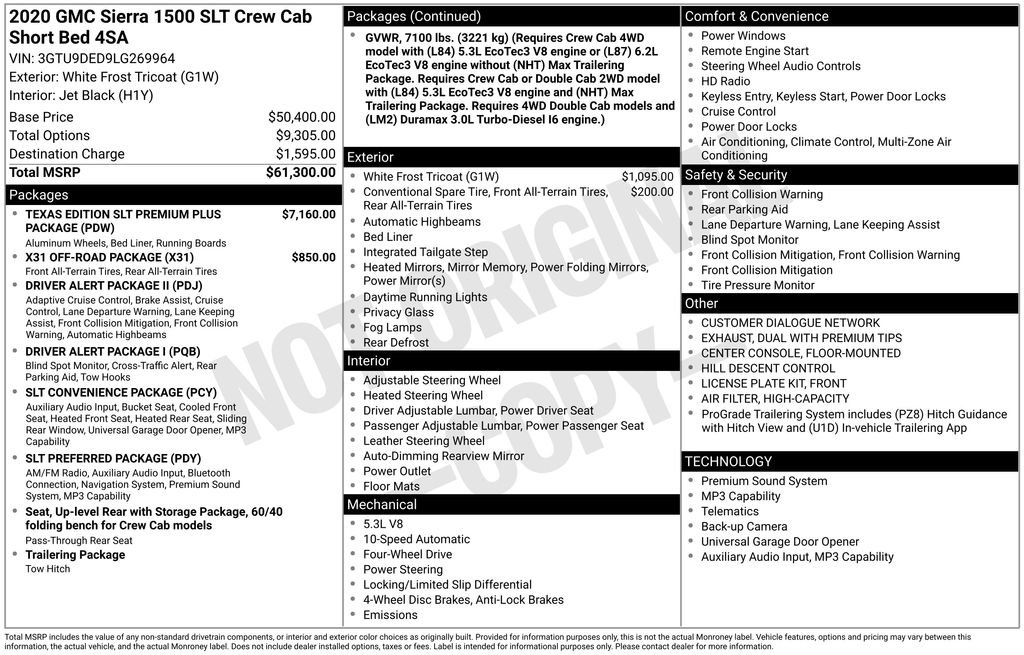 Used 2020 GMC Sierra 1500 SLT image 39