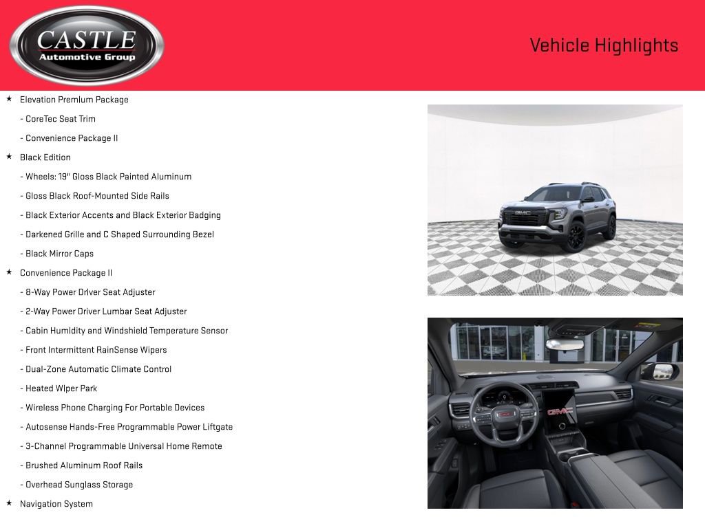 New 2026 GMC Terrain Elevation w/ Elevation Premium Package image 3