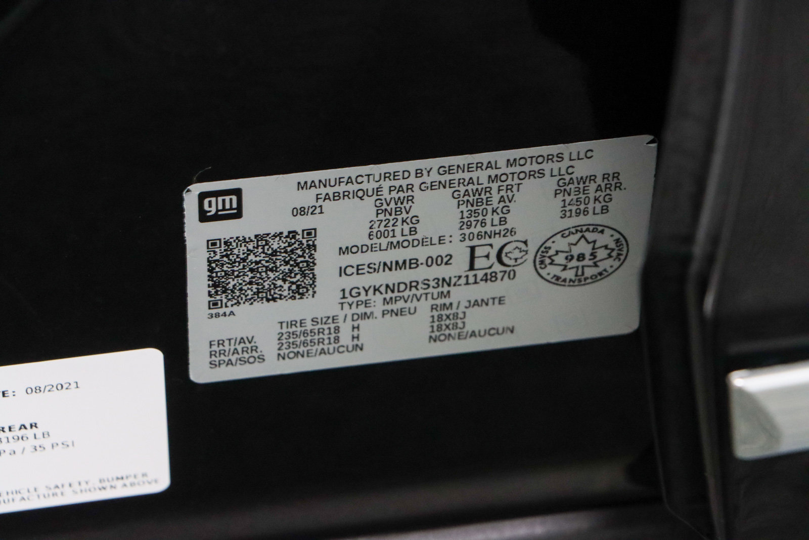 Used 2022 Cadillac XT5 Premium Luxury w/ LPO, Floor Liner Package image 34