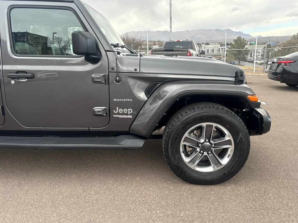 Used 2022 Jeep Wrangler Unlimited Sahara w/ LED Lighting Group image 34