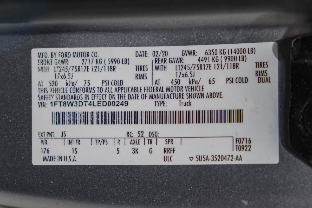 Used 2020 Ford F350 XL w/ STX Appearance Package AWD/4WD image 64