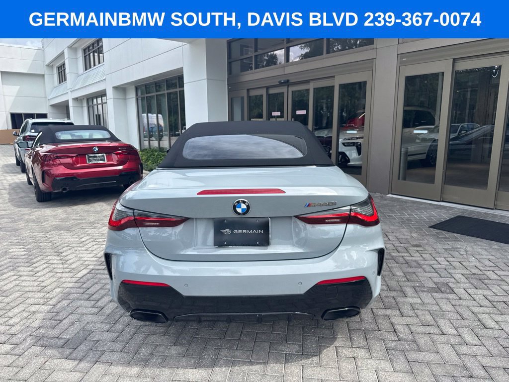 Certified 2024 BMW M440i Convertible w/ Shadowloine Package RWD image 5