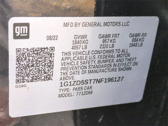 Used 2022 Chevrolet Malibu LT image 33