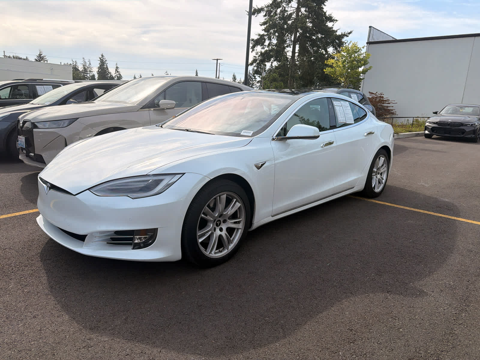 Used 2021 Tesla Model S Long Range Plus AWD/4WD image 2
