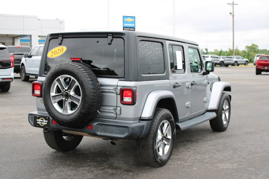 Used 2020 Jeep Wrangler Unlimited Sahara AWD/4WD image 9