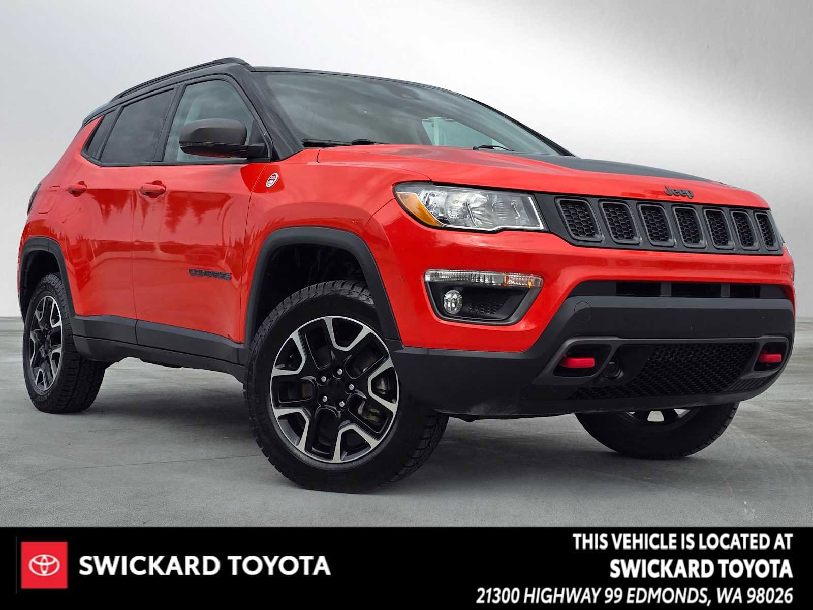 Used 2021 Jeep Compass Trailhawk image 1