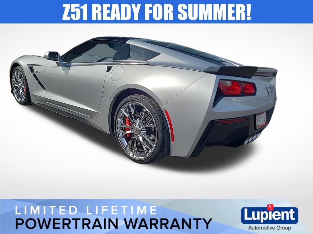 Used 2017 Chevrolet Corvette Stingray Coupe w/ LPO, Stingray Logo Package image 9