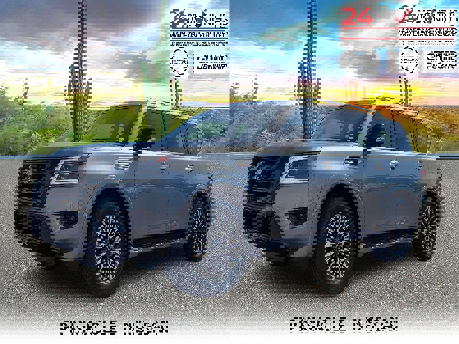 Certified 2024 Nissan Armada SL w/ Midnight Edition Package