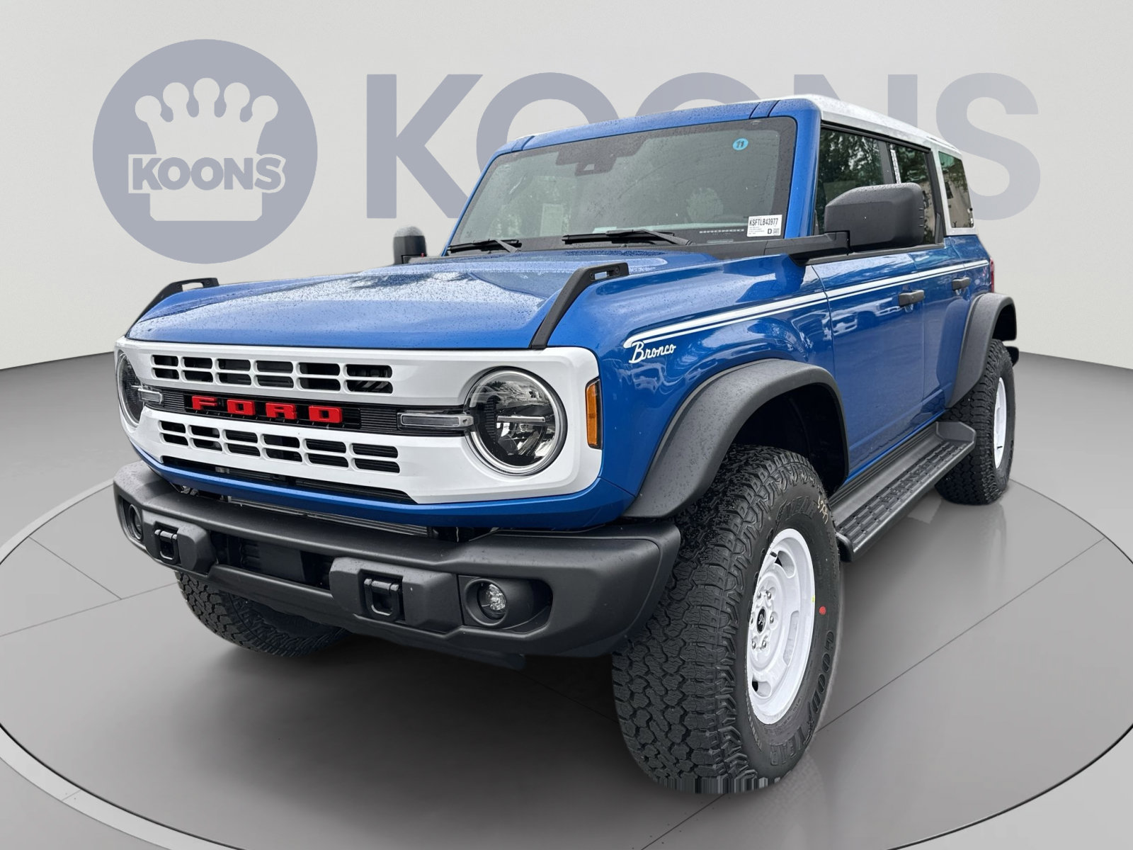 New 2026 Ford Bronco Heritage Edition AWD/4WD image 5