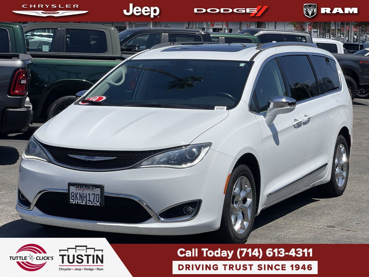 Used 2019 Chrysler Pacifica Limited FWD image 3