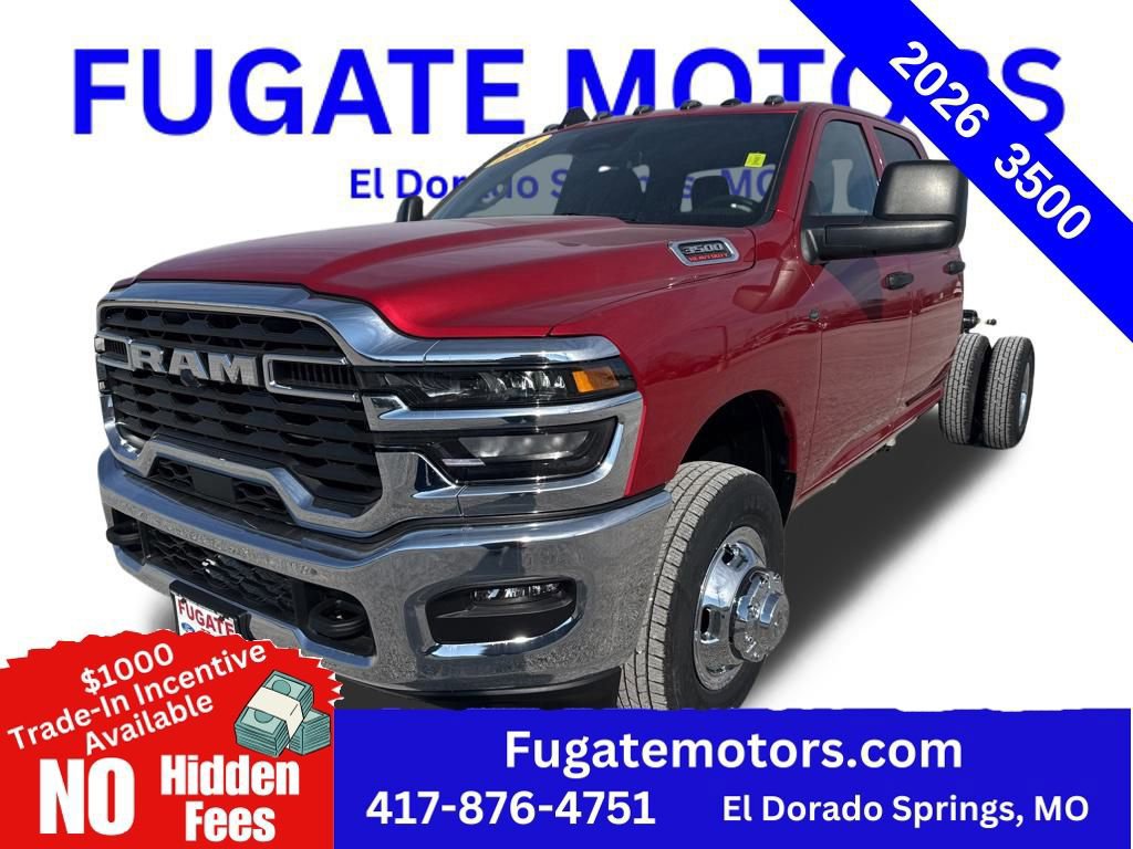 New 2026 RAM 3500 Tradesman w/ Chrome Appearance Group A