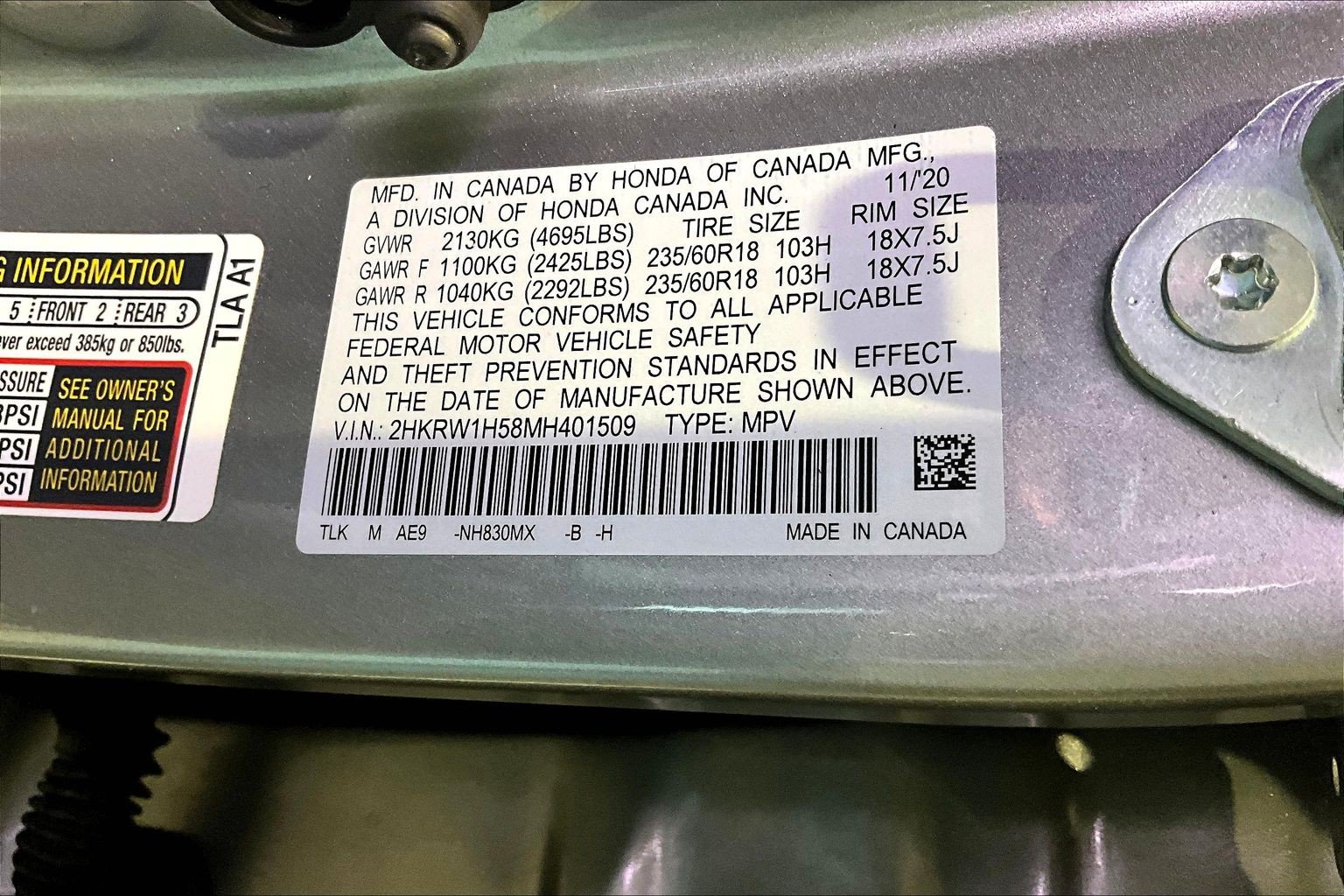 Used 2021 Honda CR-V EX image 19