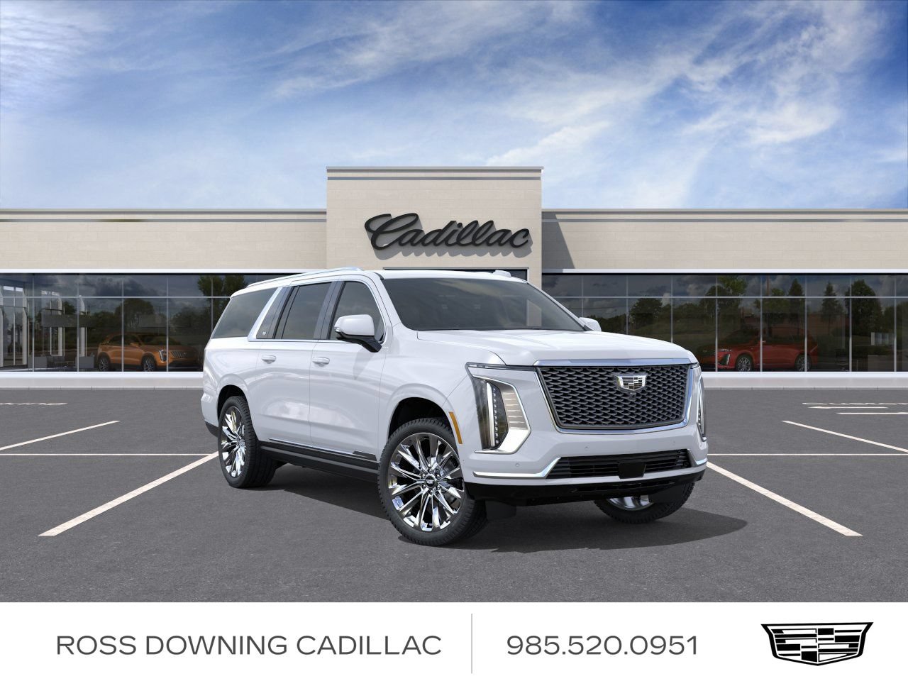 New 2026 Cadillac Escalade ESV Platinum Luxury