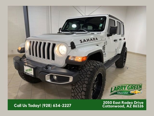 Used 2018 Jeep Wrangler Unlimited Sahara w/ Uconnect 4C Nav & Sound Group image 1
