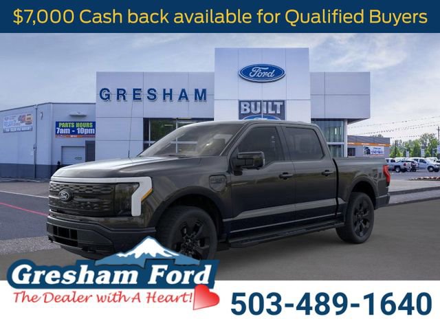 New 2025 Ford F150 Lightning Platinum w/ Dark Elements Package 360° Tour