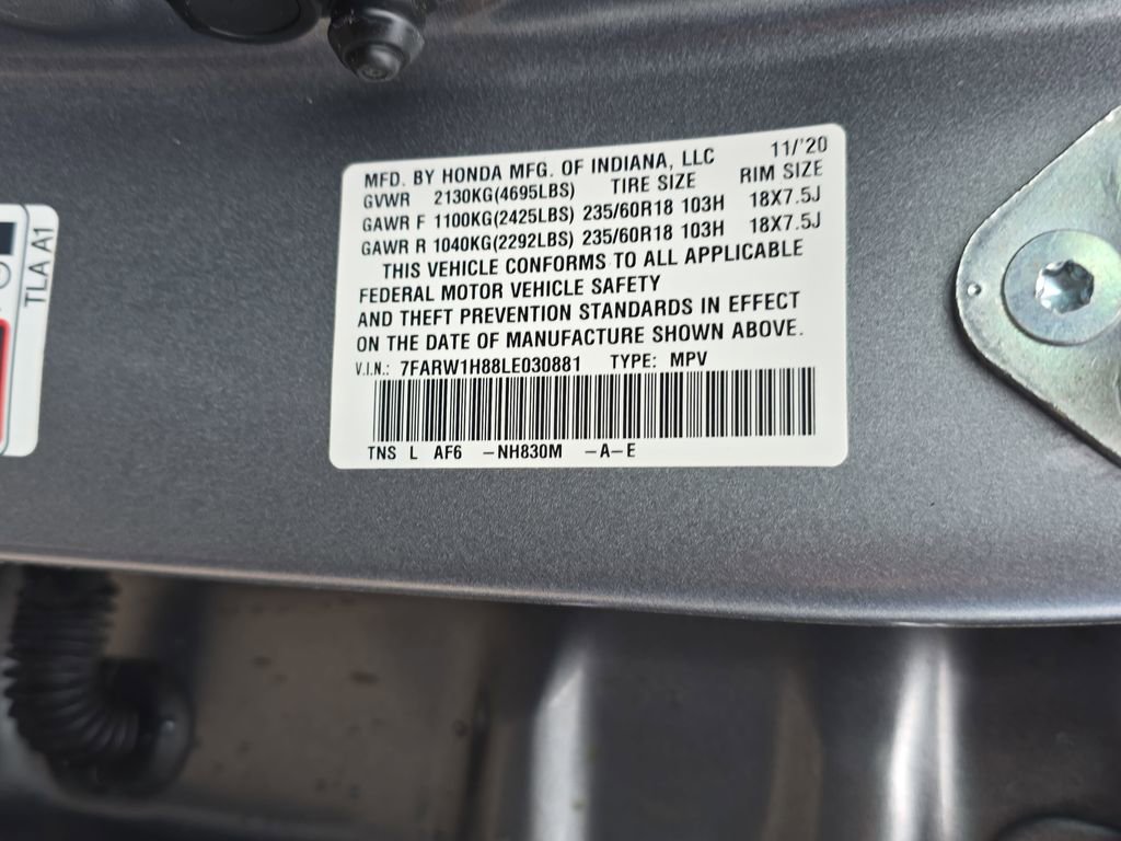 Used 2020 Honda CR-V EX-L image 34