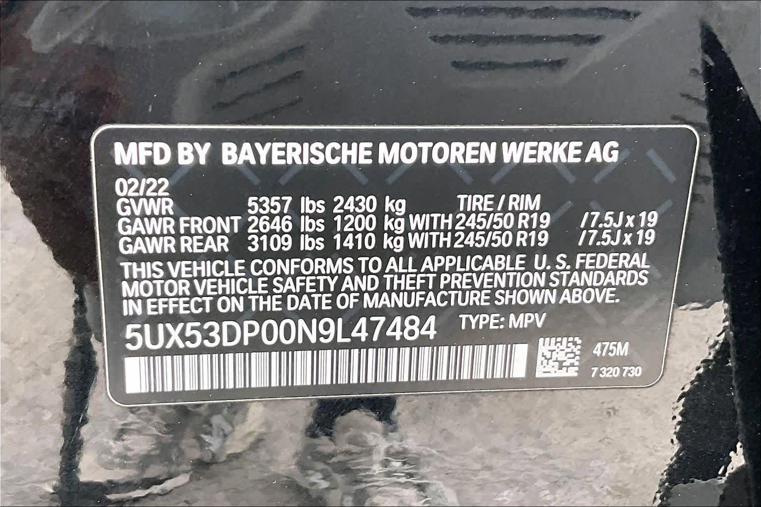 Used 2022 BMW X3 xDrive30i AWD/4WD image 35