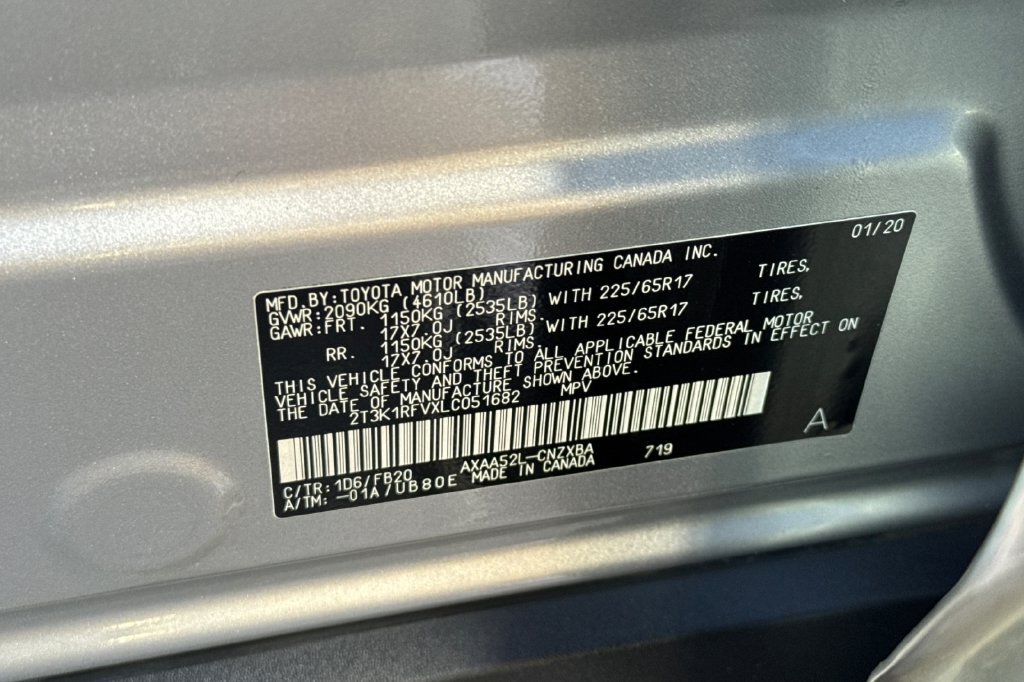 Certified 2020 Toyota RAV4 LE w/ Carpet Mat Package FWD image 26