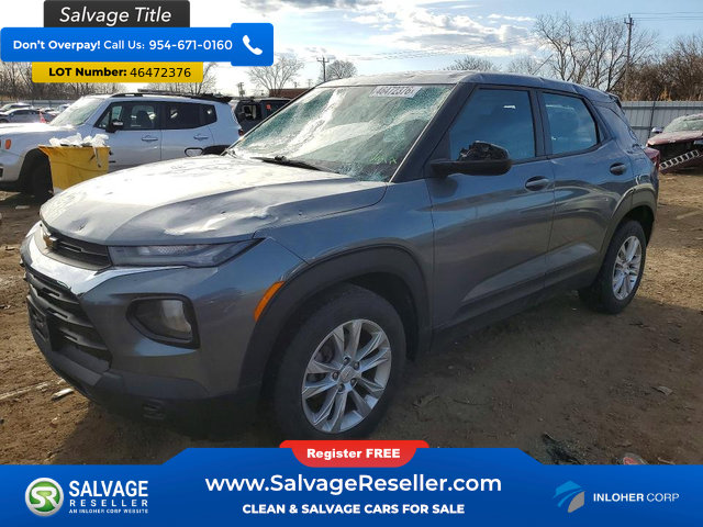 Used 2021 Chevrolet TrailBlazer LS FWD image 1