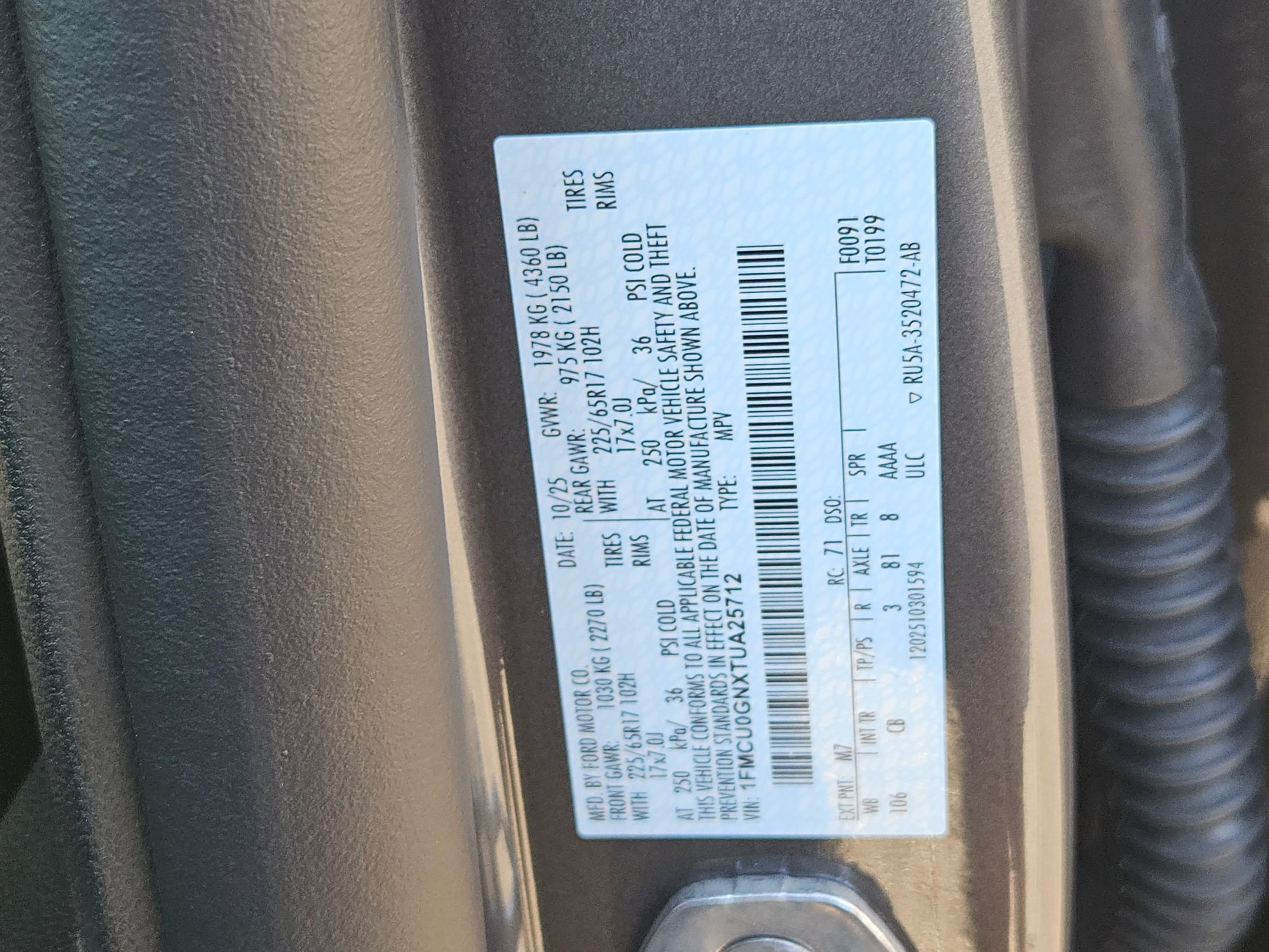 New 2026 Ford Escape Active image 15