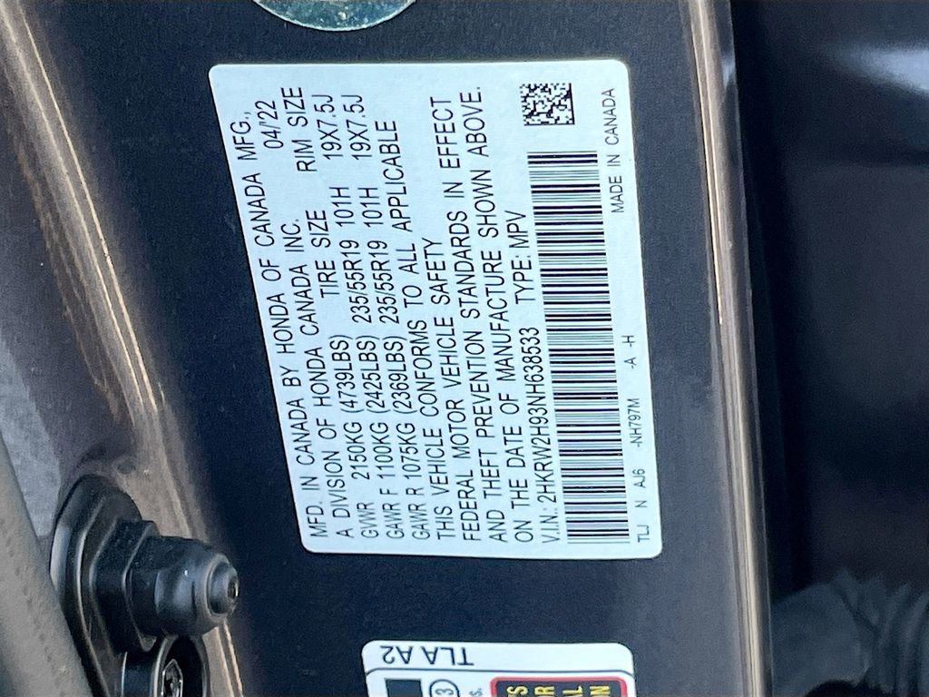 Used 2022 Honda CR-V Touring image 34