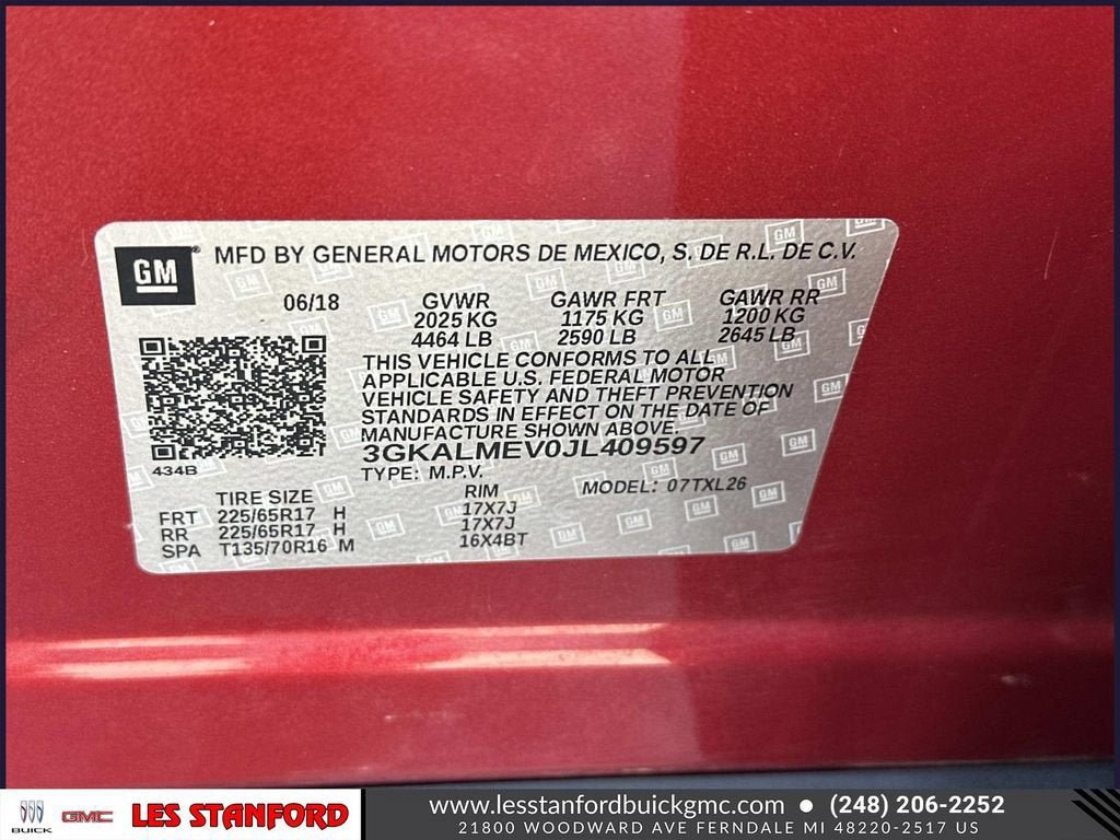 Used 2018 GMC Terrain SLE w/ Driver Convenience Package FWD image 19