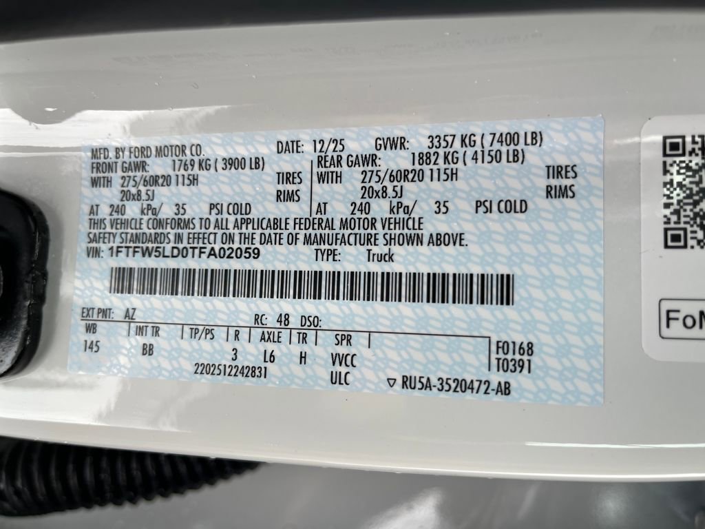 New 2026 Ford F150 Lariat w/ Equipment Group 501A Mid AWD/4WD image 30