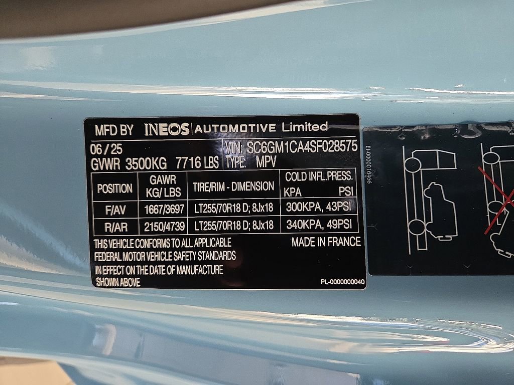 New 2025 INEOS Grenadier Fieldmaster Edition image 9