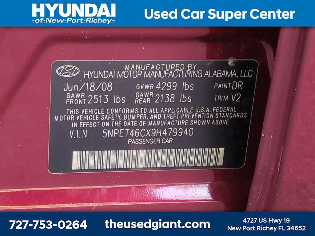 Used 2009 Hyundai Sonata GLS FWD image 24