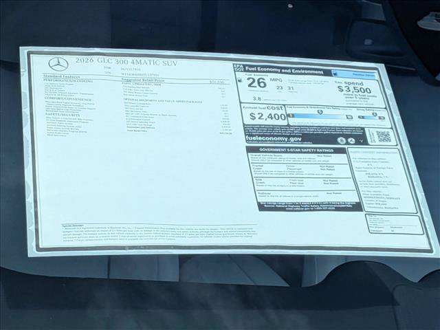 New 2026 Mercedes-Benz GLC 300 4MATIC image 16