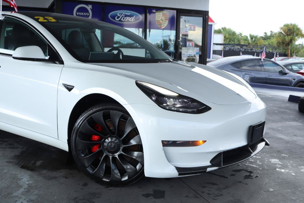 Used 2023 Tesla Model 3 Performance AWD/4WD image 2
