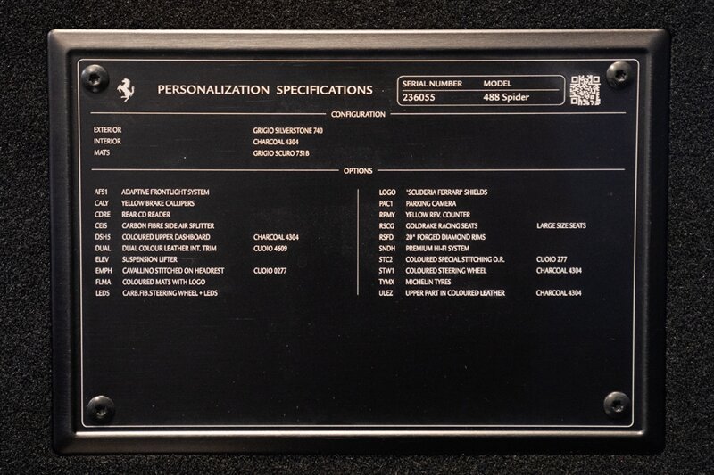 Used 2018 Ferrari 488 Spider RWD image 32