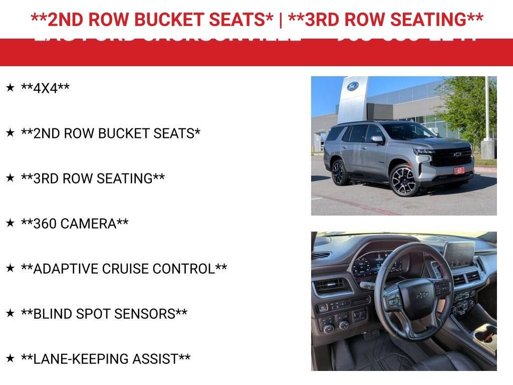 Used 2023 Chevrolet Tahoe RST w/ Luxury Package AWD/4WD image 10