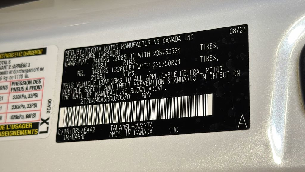 Certified 2024 Lexus RX 350 Premium w/ Cold Area Package image 34