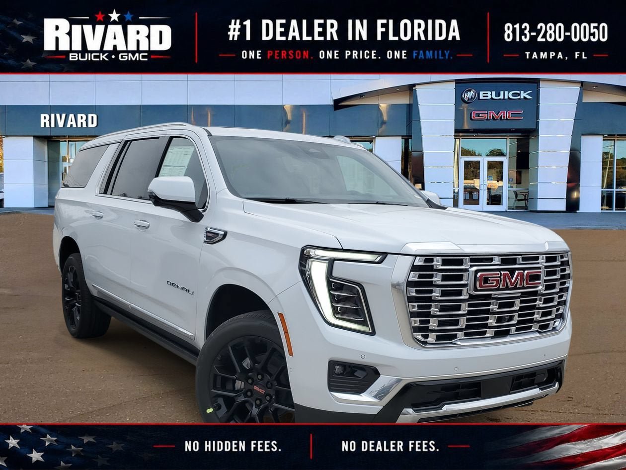 New 2026 GMC Yukon XL Denali w/ Sun & Power Step Package
