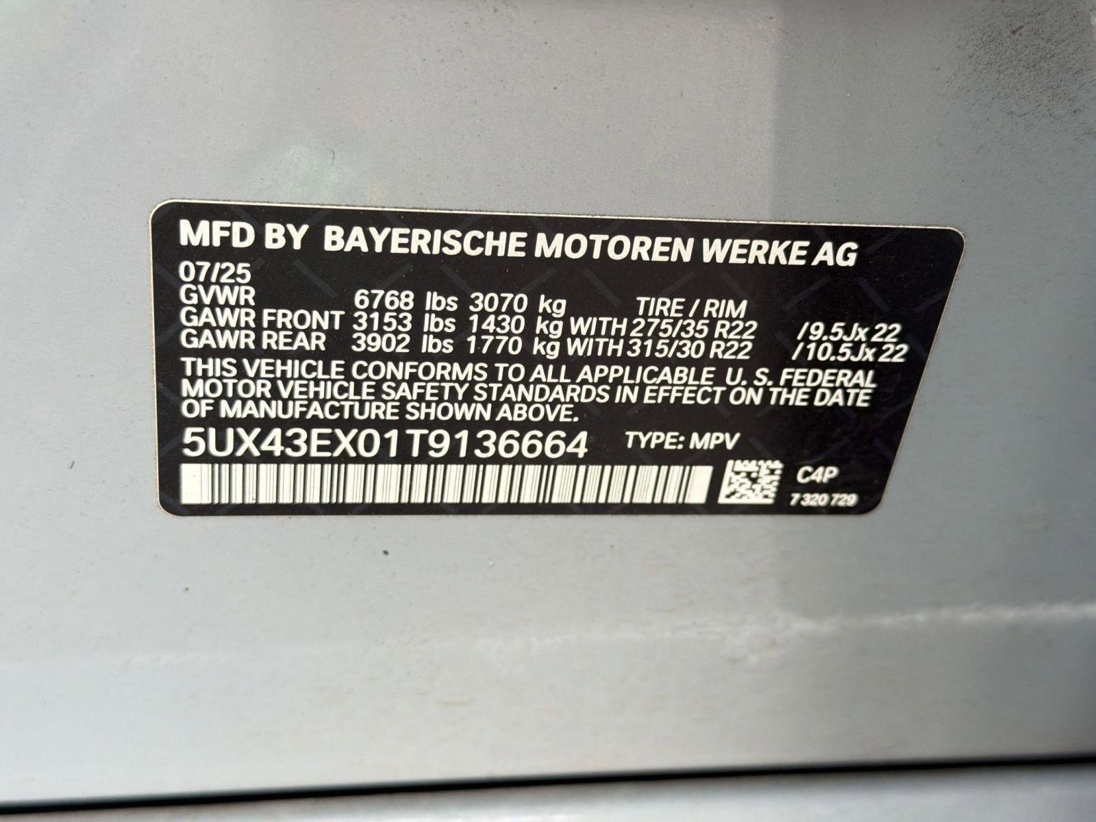Used 2026 BMW X6 M60i AWD/4WD image 17
