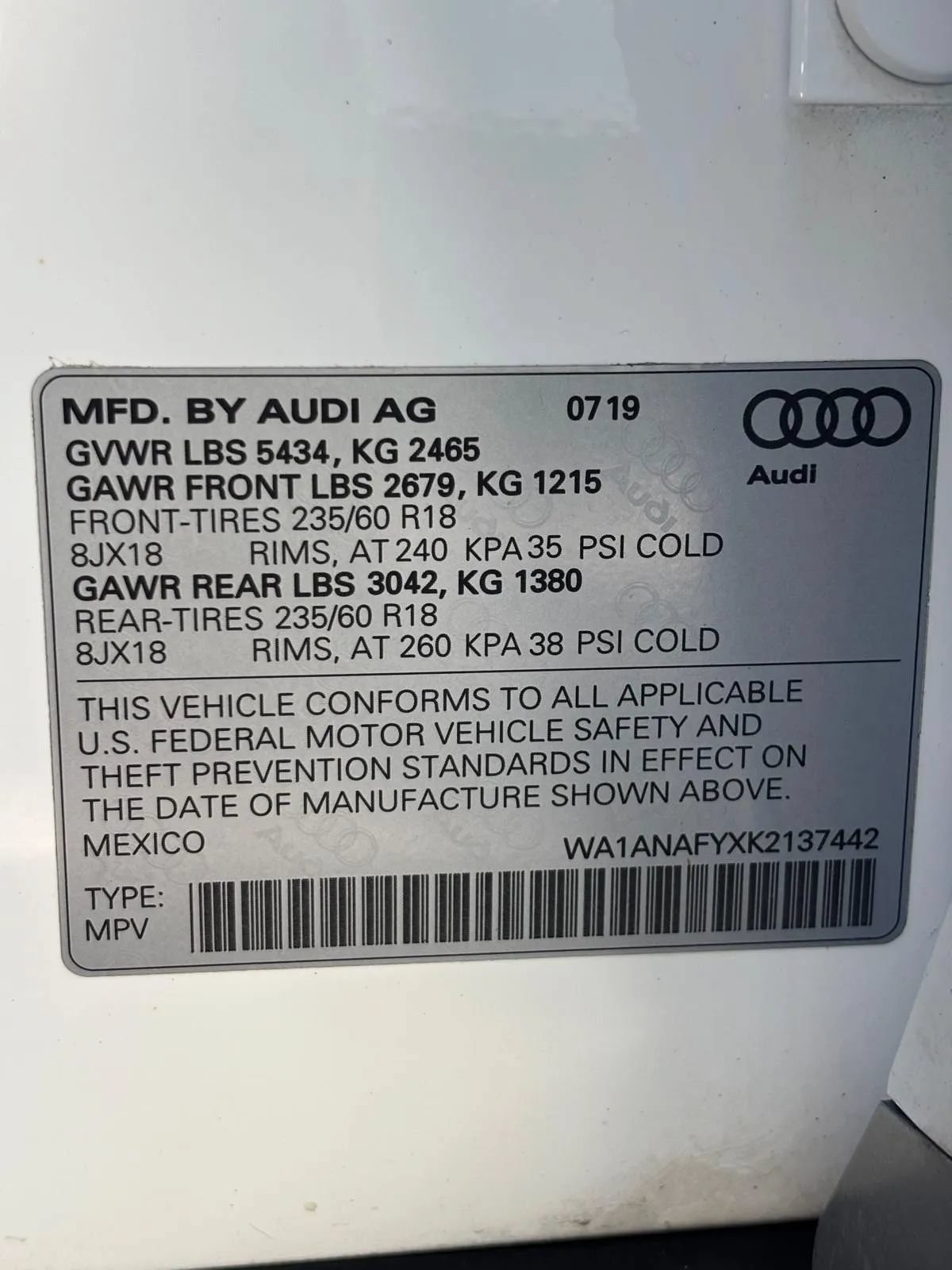 Used 2019 Audi Q5 2.0T Premium w/ Convenience Package AWD/4WD image 38
