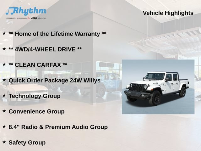 Used 2021 Jeep Gladiator Overland AWD/4WD image 4