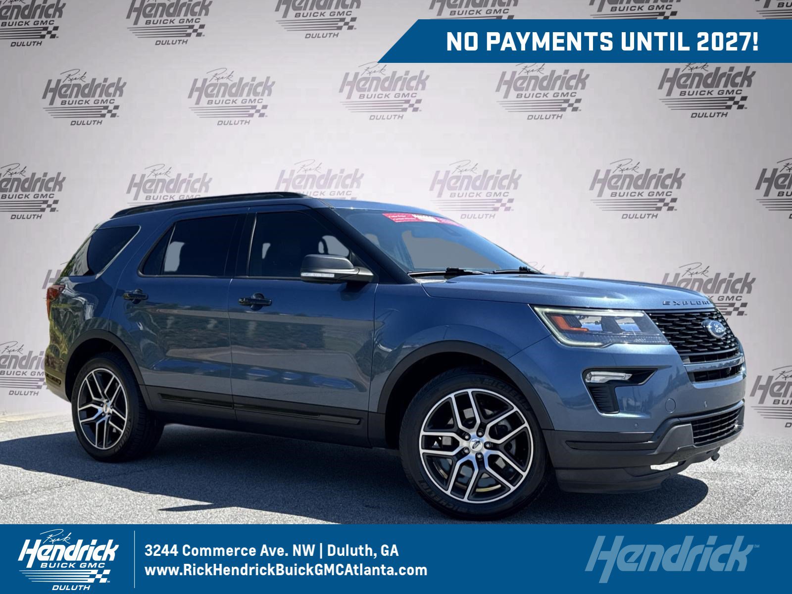 Used 2019 Ford Explorer Sport w/ Equipment Group 401A AWD/4WD image 1